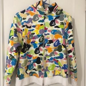 Bape Multicolor Shark Hoodie